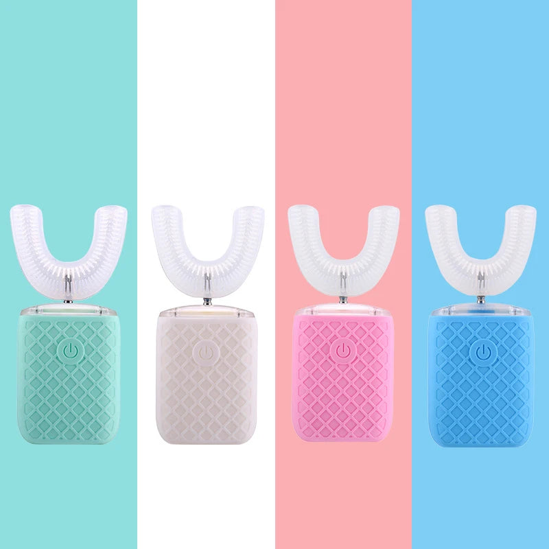 360° U-Shaped Toothbrush – Colour Block | Adults
