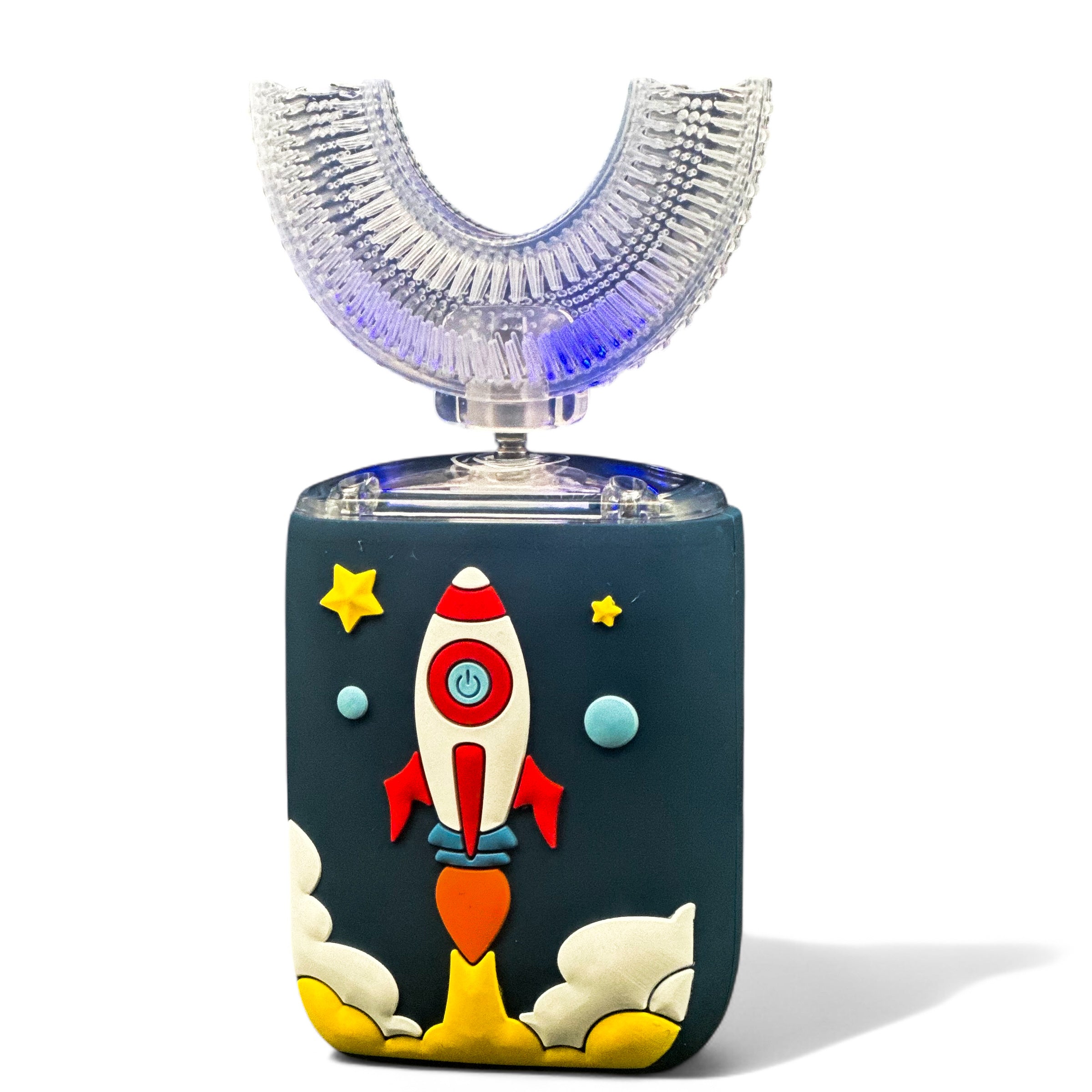 360° U-Shaped Toothbrush – Dino, Galaxy & Mermaid Collection | Age 3–15