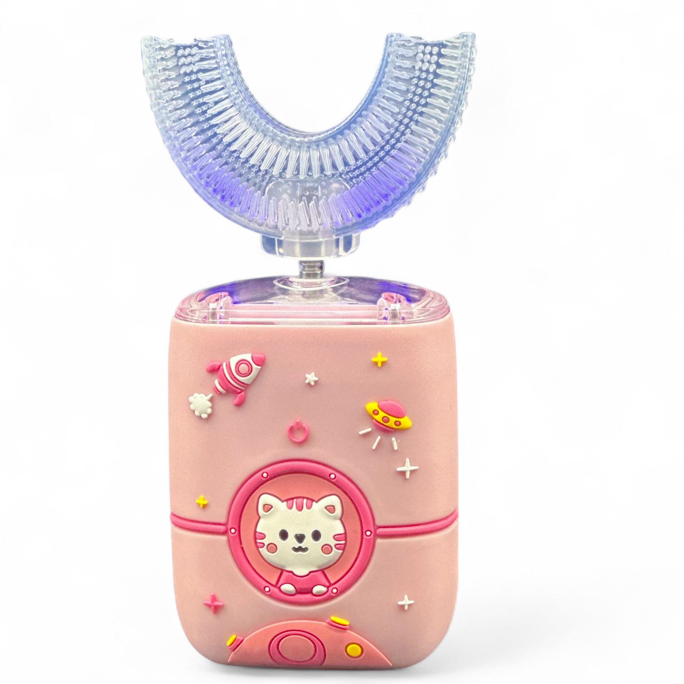360° U-Shaped Toothbrush – Dino, Galaxy & Mermaid Collection | Age 3–15